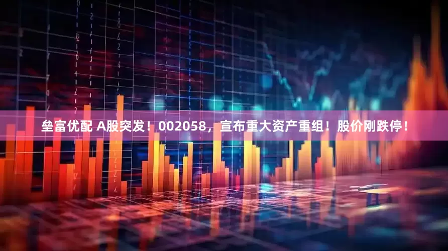 垒富优配 A股突发！002058，宣布重大资产重组！股价刚跌停！