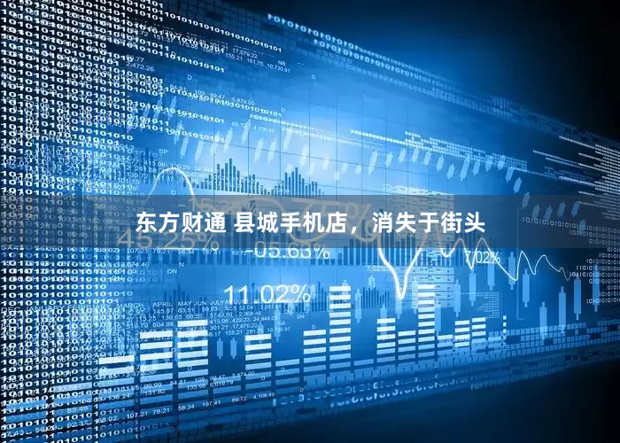 东方财通 县城手机店，消失于街头