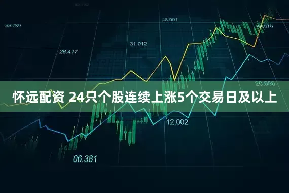 怀远配资 24只个股连续上涨5个交易日及以上